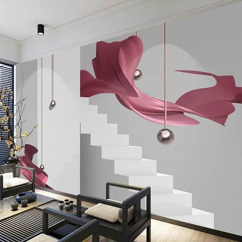 Walk the Stairs Wallpaper: Elevate Your Space-ChandeliersDecor.com