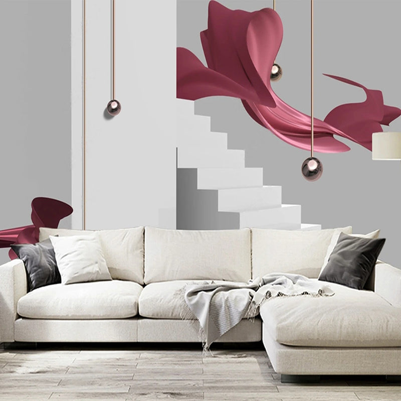 Walk the Stairs Wallpaper: Elevate Your Space-ChandeliersDecor