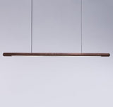 Walnut Hanging Light: Unique and Stylish Lighting Solution-ChandeliersDecor