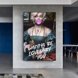 Wanna be Loved - Marilyn Poster: Express Your Admiration-ChandeliersDecor