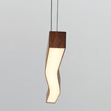 Wave Light: Wooden Wave Bar Hanging Light for Kitchen-ChandeliersDecor