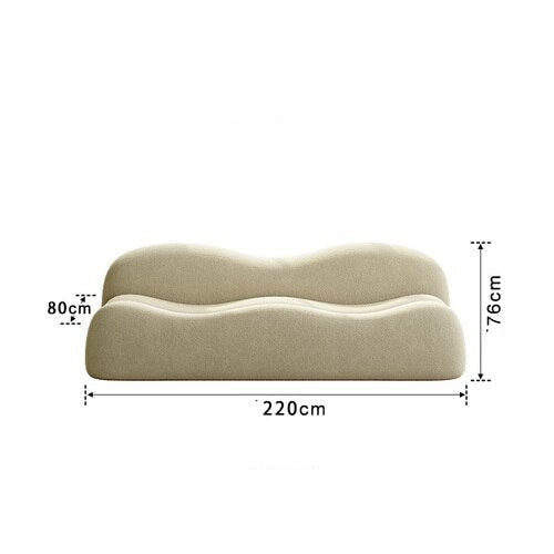 Wave Sofa: Exclusive Design, Superior Comfort-ChandeliersDecor