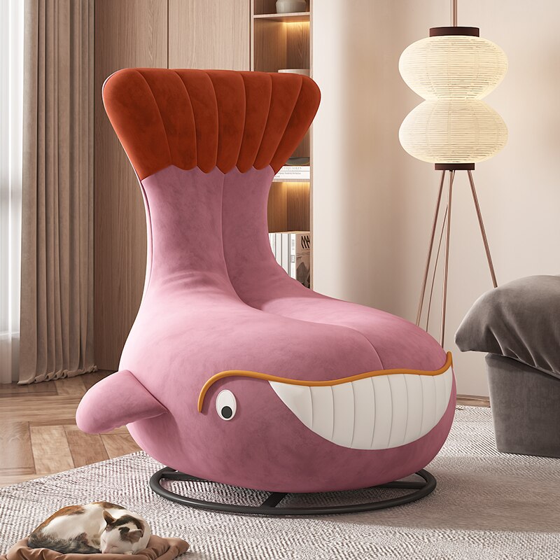 Whale Sofa for Kids Room | Comfortable and Playful Furniture-ChandeliersDecor