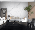 White Liner Stone - Marble Wallpaper Murals-ChandeliersDecor.com