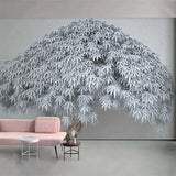 Willow Tree Mural Art Wallpaper - Home Wall Decor-ChandeliersDecor.com