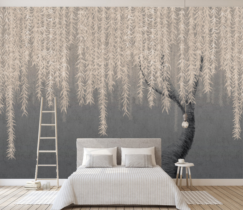 Willow Tree Wallpaper Murals: Transform Your Space-ChandeliersDecor
