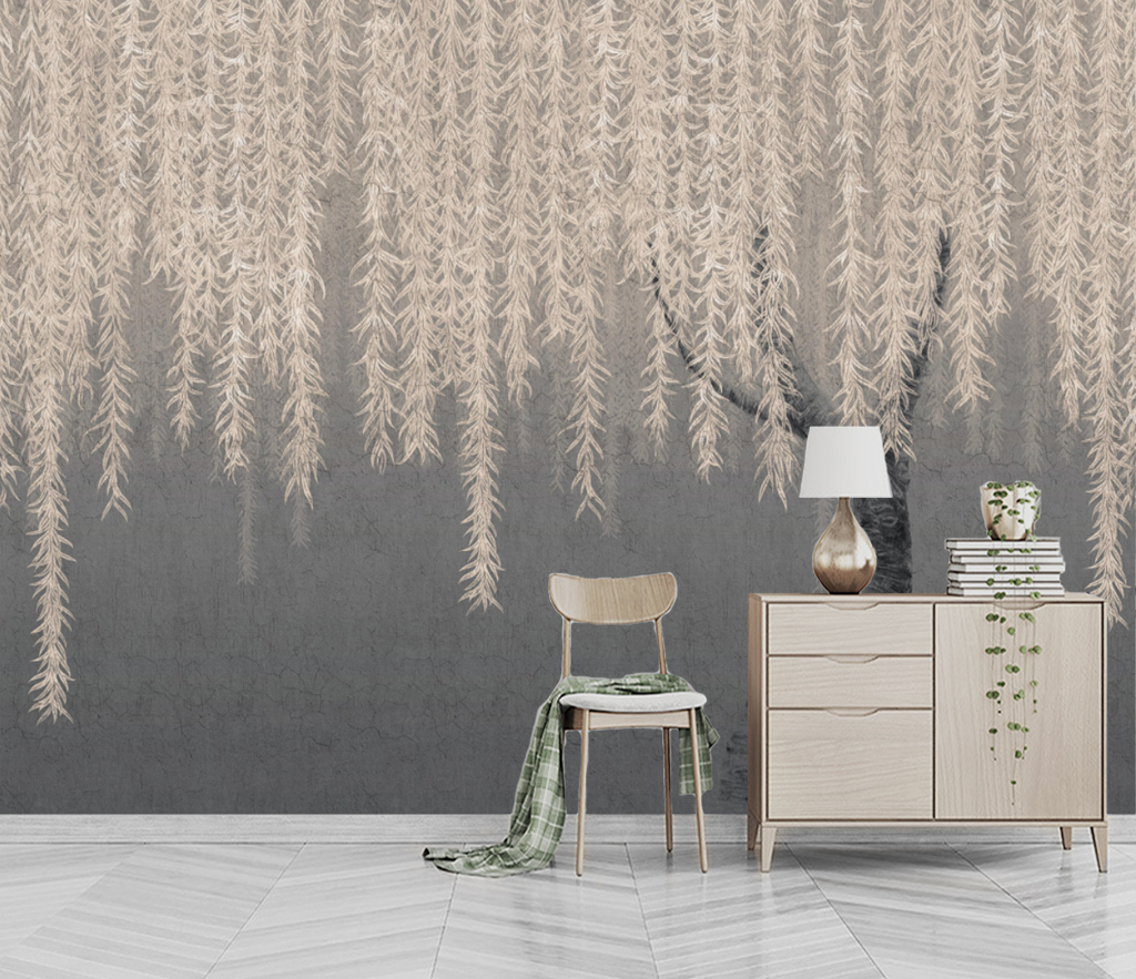 Willow Tree Wallpaper Murals: Transform Your Space-ChandeliersDecor