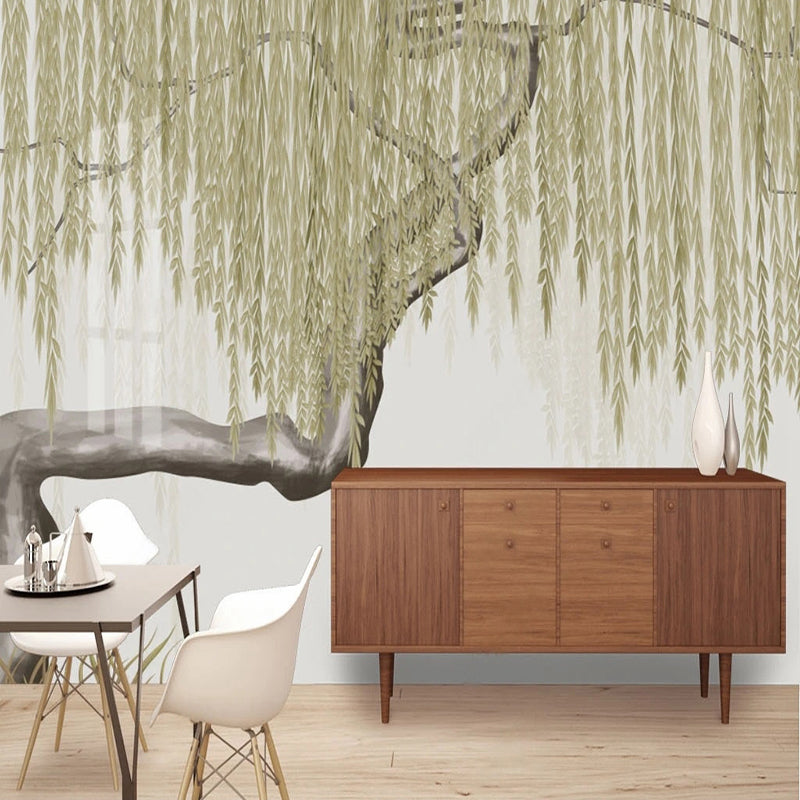 Willow Tree Wallpaper: Transform Your Space-ChandeliersDecor