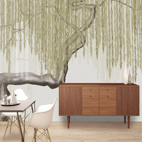 Willow Tree Wallpaper: Transform Your Space-ChandeliersDecor