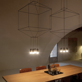 Wireflow LED Chandelier - Illuminate Your Space-ChandeliersDecor