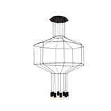 Wireflow LED Chandelier - Illuminate Your Space-ChandeliersDecor