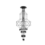 Wireflow LED Chandelier - Illuminate Your Space-ChandeliersDecor