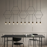 Wireflow LED Chandelier - Illuminate Your Space-ChandeliersDecor