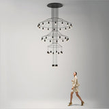 Wireflow LED Chandelier - Illuminate Your Space-ChandeliersDecor