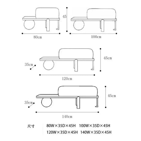 Wood Shoe Changing Ottoman Stool-ChandeliersDecor