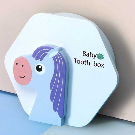 Wooden Baby Tooth Box