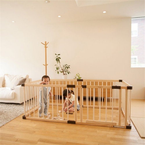 Wooden Play Fence - Perfect Playpen Fencing Solution-ChandeliersDecor