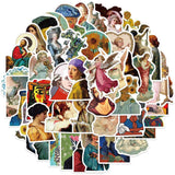 World Artist Famous Paintings Stickers Pack: Bundle Stickers-ChandeliersDecor