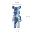 X Pushead Multi colorX Pushead Multi Color - Bearbrick Statue-ChandeliersDecor