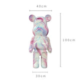 X Pushead Multi colorX Pushead Multi Color - Bearbrick Statue-ChandeliersDecor