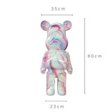 X Pushead Multi colorX Pushead Multi Color - Bearbrick Statue-ChandeliersDecor