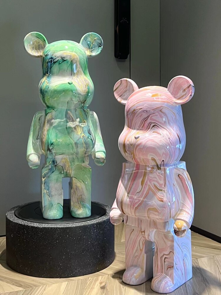 X Pushead Multi colorX Pushead Multi Color - Bearbrick Statue-ChandeliersDecor
