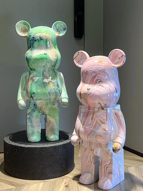 X Pushead Multi colorX Pushead Multi Color - Bearbrick Statue-ChandeliersDecor