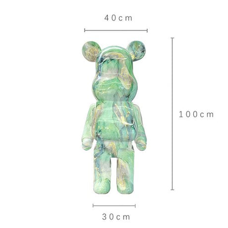 X Pushead Multi colorX Pushead Multi Color - Bearbrick Statue-ChandeliersDecor