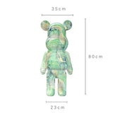 X Pushead Multi colorX Pushead Multi Color - Bearbrick Statue-ChandeliersDecor
