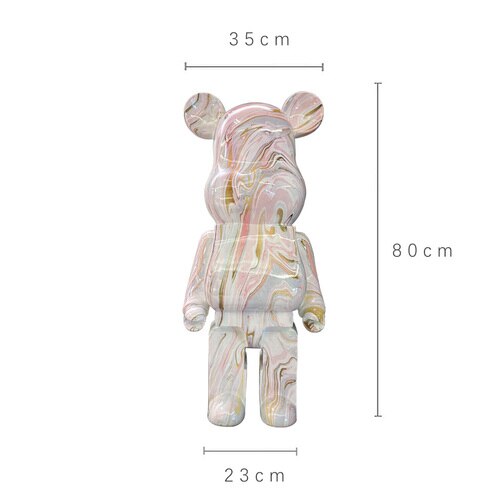 X Pushead Multi colorX Pushead Multi Color - Bearbrick Statue-ChandeliersDecor