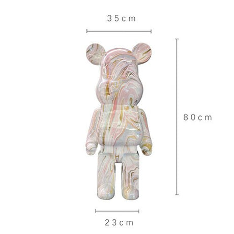 X Pushead Multi colorX Pushead Multi Color - Bearbrick Statue-ChandeliersDecor