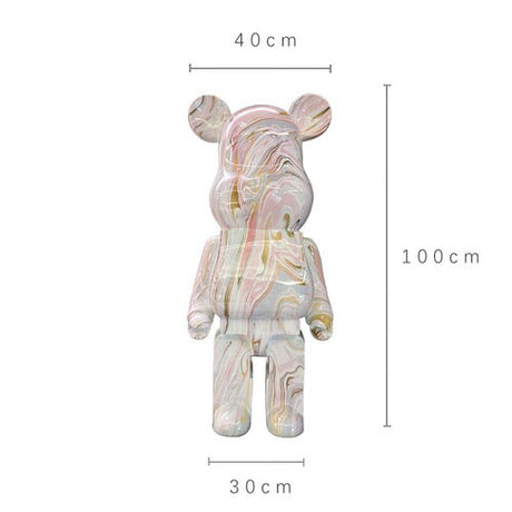 X Pushead Multi colorX Pushead Multi Color - Bearbrick Statue-ChandeliersDecor