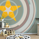 You Are a Star Nursery Wallpaper: Kids Room Wallpaper Mural-ChandeliersDecor