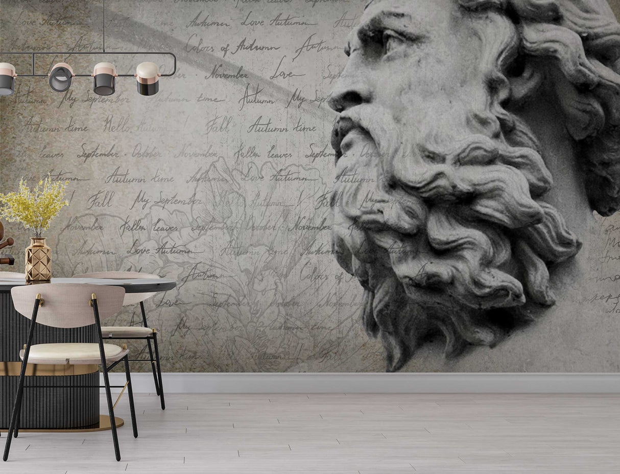 Zeus Theme Edition: Living Room Wallpaper Mural-ChandeliersDecor